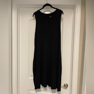 Time and Tru sleeveless black dress 3XL SZ 22